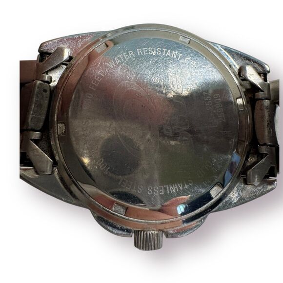 Fossil FS-2557 Men's 38mm Stainless Steel Date Watch Quartz‎ Retro 100 meters - Picture 3 of 5